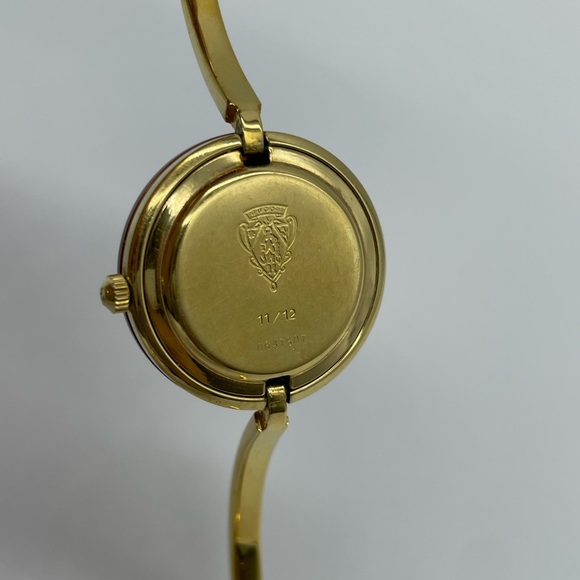 Vintage Gucci Bezel Gold Bangle Watch - Picture 11 of 13